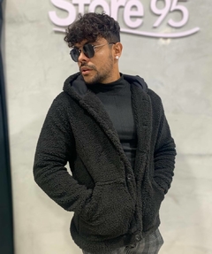 casaco teddy- jaqueta - preto - store95