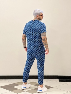 Conjunto unissex camisa + calca jogger Grécia - loja online