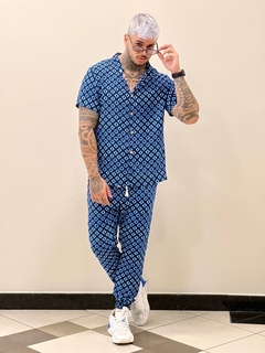 Conjunto unissex camisa + calca jogger Grécia na internet