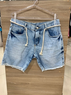 bermuda jeans desfiada since95 - comprar online