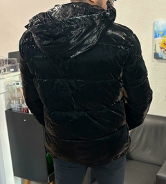 jaqueta masculina puffer resinada - comprar online