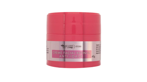 Creme facial retinol anti-idade Max Love