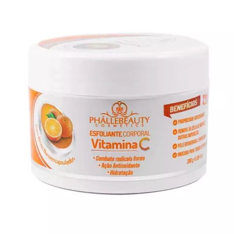 Esfoliante corporal vitamina c 280g Phállebeauty
