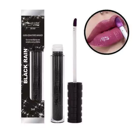 Gloss labial black rain Max Love