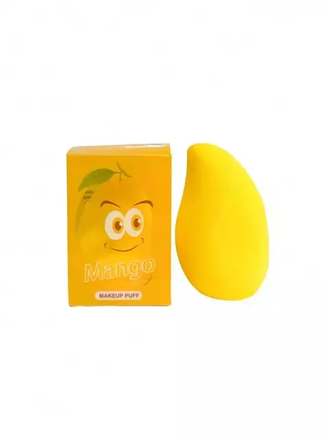 Esponja para base corretivo formato de manga