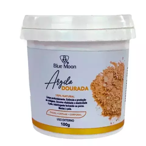 Argila dourada 100g Blue Moon