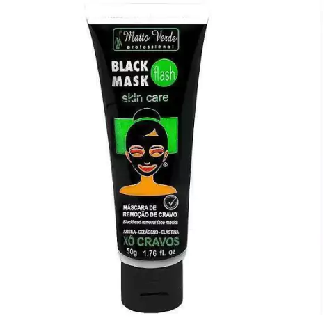 Máscara de remoção de cravos black mask flash Matto Verde