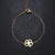 Pulseira Trevo Aço Inox Ouro 18k