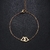 Pulseira Corações Aço Inox Ouro 18k - comprar online