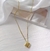 Colar Coração Love Aço Inox Ouro 18k - loja online