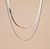 Conjunto Colar Cobra + Colar Rabo de Rato Aço Inox - loja online