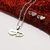 Conjunto Colar e Brincos Love Coração Aço Inox - Kharmiê Acessórios em Aço 