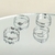 Conjunto Anéis Ajustáveis Elegance Inox na internet