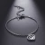 Pulseira Coração Aço Inox