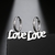 Brinco Love Aço Inox
