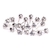 Brinco Flor Zirconia Aço Inox
