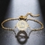 Pulseira Medalha Love Aço Inox Ouro 18k