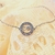 Pulseira Medalha Corações Aço Inox - comprar online