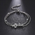 Pulseira Dupla Cruz Aço Inox na internet