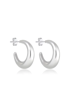 Brinco de Prata Argola Organic