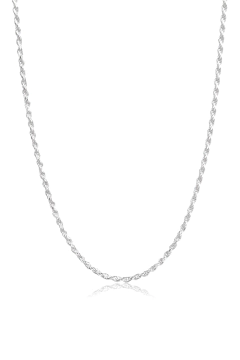 Colar de Prata Torcido