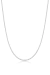 Corrente de prata 925 modelo Grumet MINI de 60cm, peça delicada e elegante para uso masculino.
