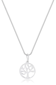 Colar de Prata Árvore da Vida