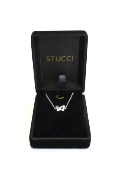 Caixa Presente Colar e Pulseira M - Preta