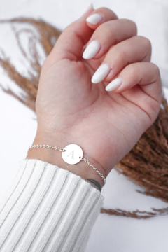 PULSEIRA INICIAL - STUCCI | Acessórios em Prata 925