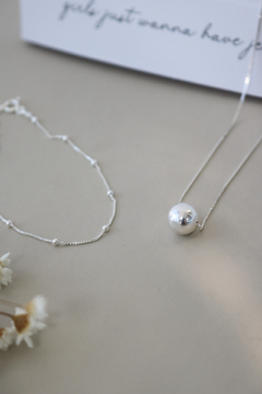 Colar Sphere & Pulseira Dots - STUCCI | Acessórios em Prata 925