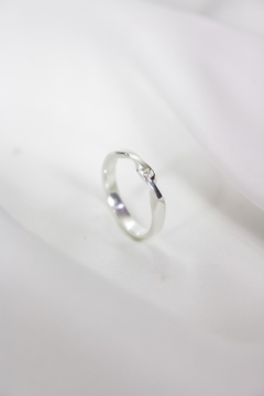 Aliança Pandora 3MM de Namoro - PRATA 950