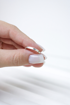 Aliança Minimalista Diana 2MM de Namoro - PRATA 950 - comprar online