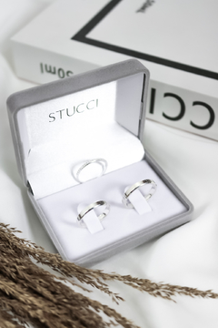 Par de Alianças Mercury 3MM de Namoro + Anel Brinde - comprar online