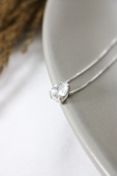 Colar Ponto de Luz Gota & Brinco Charm Redondo - loja online