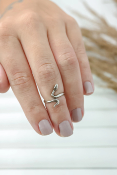Anel Falange Snake Clara