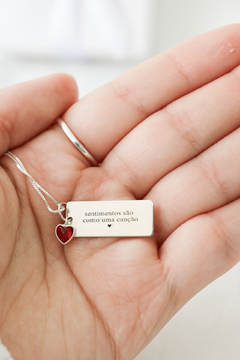 COLAR ENGRAVING PRINCESS - loja online