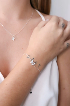 Pulseira Butterfly Cravejada - loja online