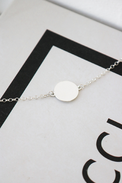PULSEIRA ENGRAVING REDONDA - STUCCI | Acessórios em Prata 925