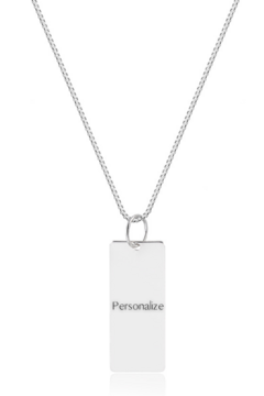 COLAR ENGRAVING RETANGULAR