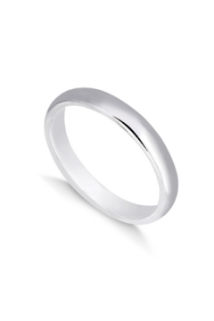 Aliança Mars 3MM de Namoro - PRATA 950