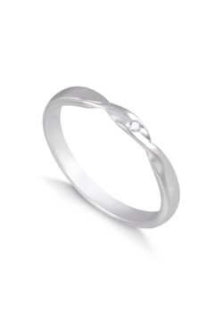 Aliança Pandora 3MM de Namoro - PRATA 950