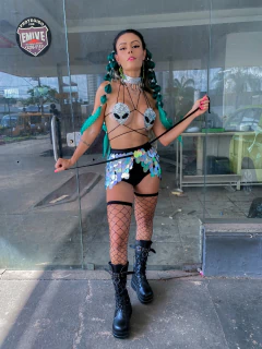 Saia batida perfeita na internet