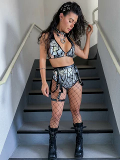 Conjunto the library prata