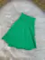 SHORT SAIA LISO COM BABADO - SLIM