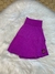 SHORT SAIA LISO C/ BABADO-PLUS SIZE - loja online
