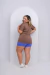 BLUSA POLIAMIDA - DALVA PLUS SIZE - Sukira Fitness