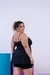 SHORT SAIA LISO C/ BABADO-PLUS SIZE - loja online
