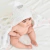 Imagem do Toalha de Banho Bebe Soft 3 Camadas 90cm x 75cm Estampada de Star Rosa com Capuz Bordado