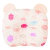 Travesseiro Anatômico Papi Baby 23cm x 18cm Estampado de Nuvem com Orelhinha