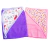 Toalha de Banho Bebê com Capuz Estampado de Menina
